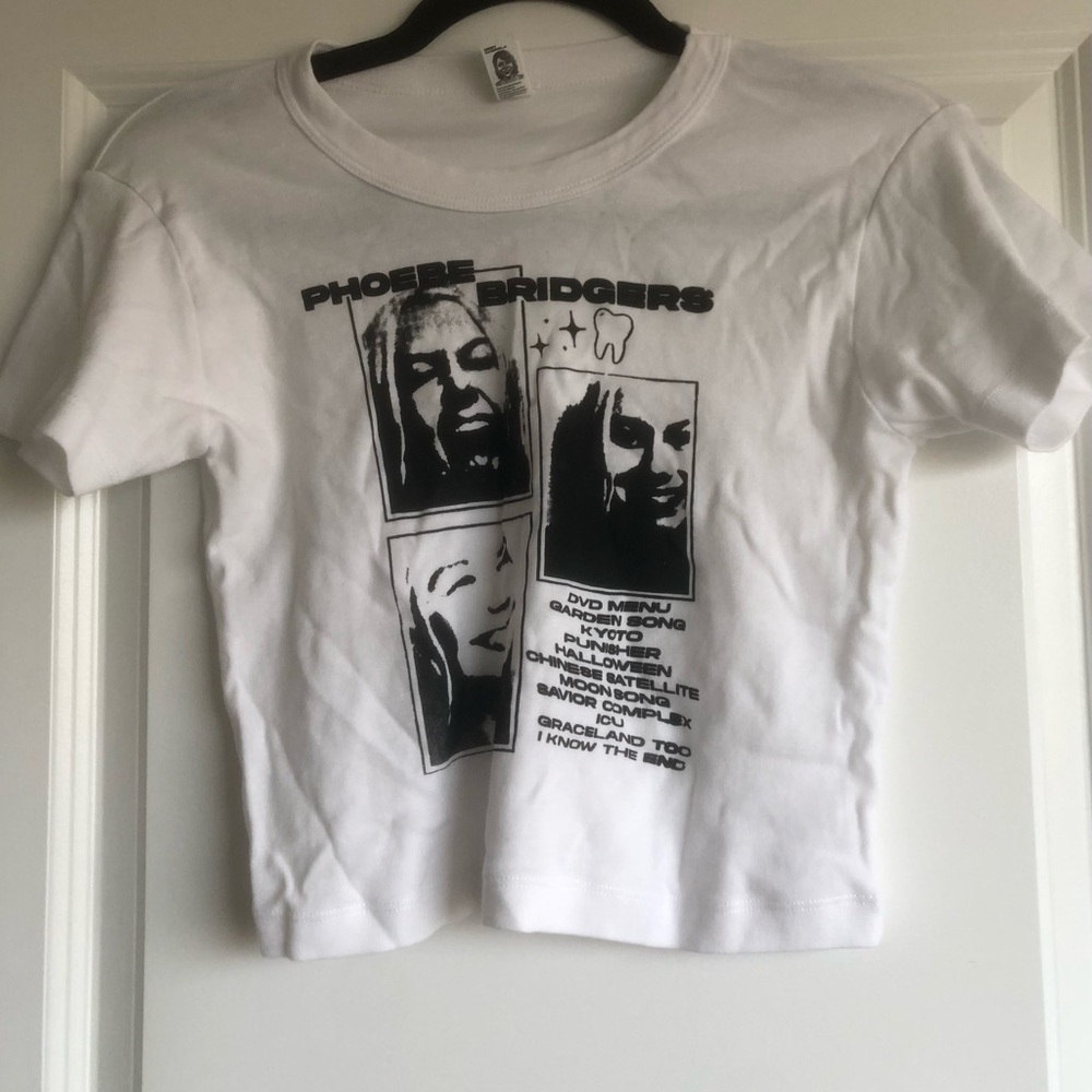 White Graphic Tee